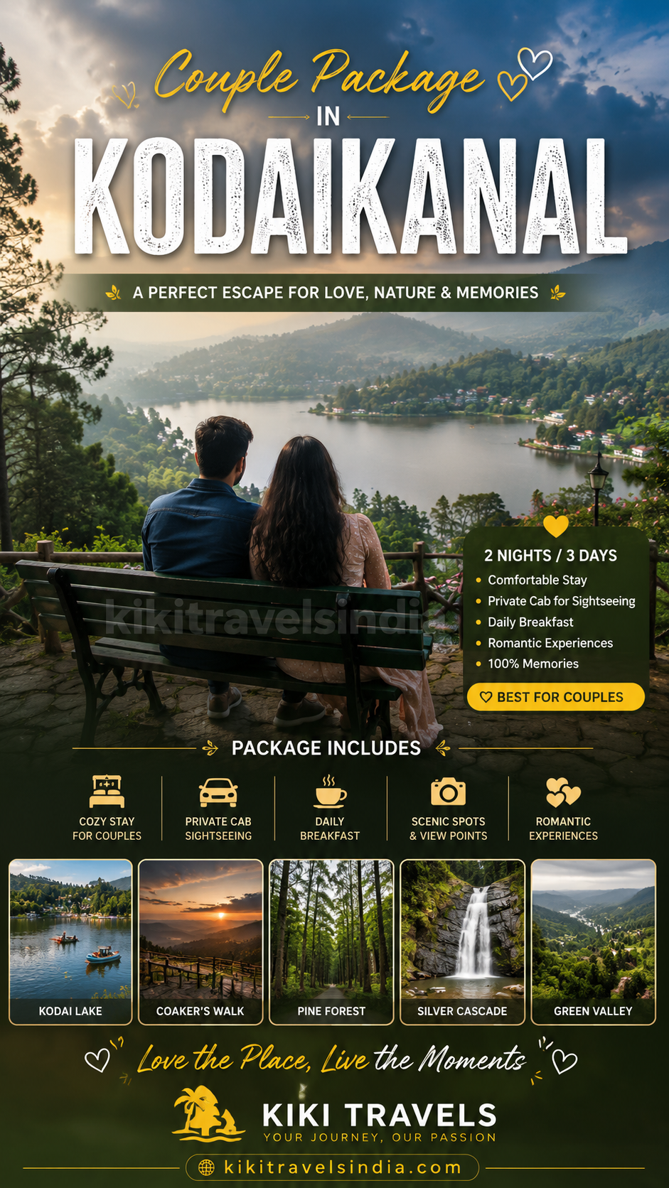 KODAIKANAL COUPLE PACKAGE